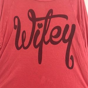 Oversized t-shirt “wifey”